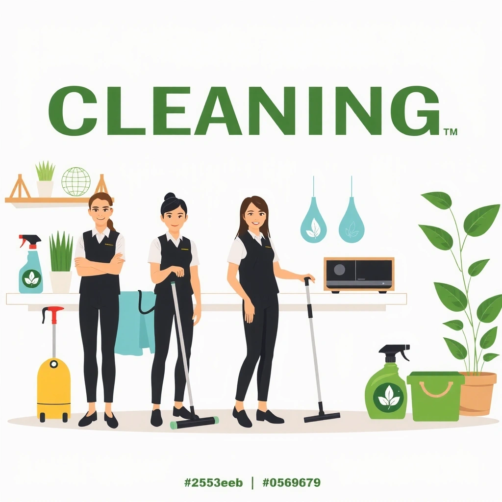 Professional cleaning team demonstrating core values