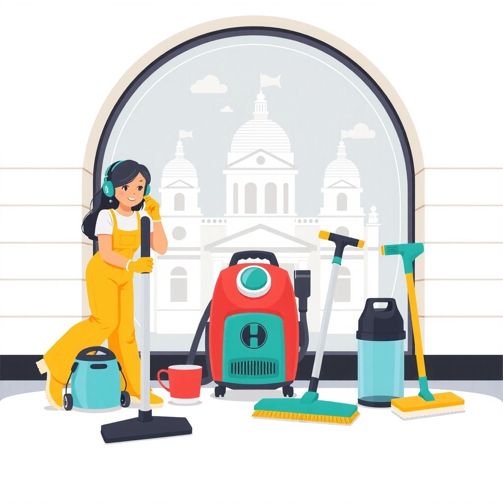 Professional cleaning equipment