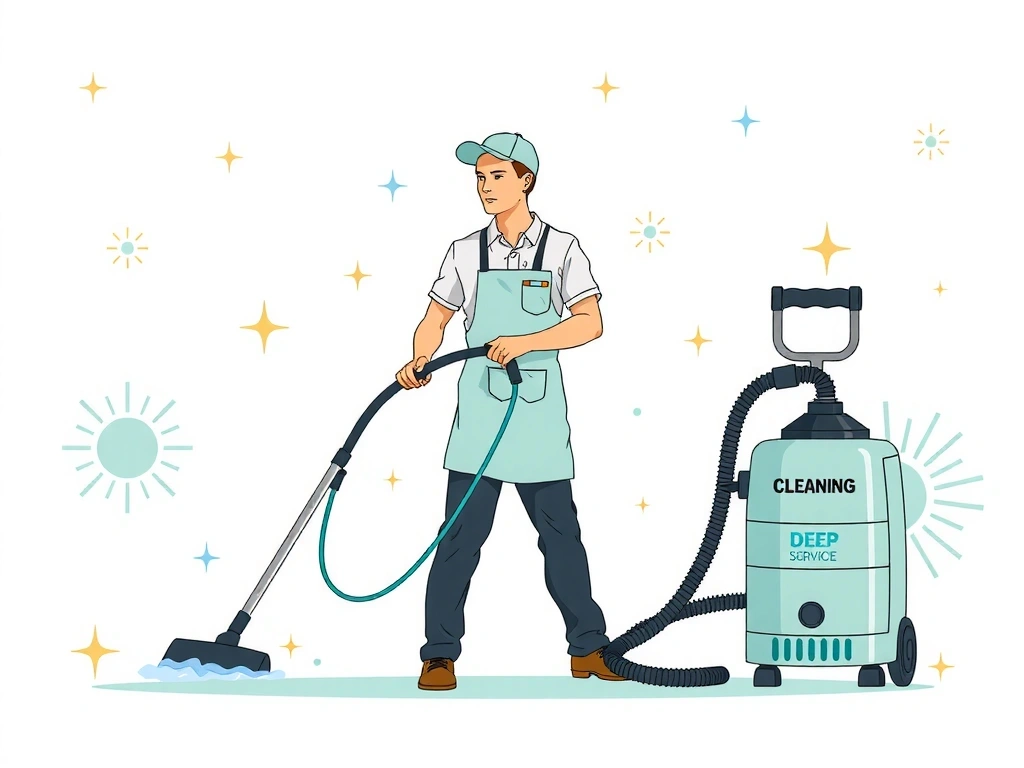 Deep cleaning sanitization service